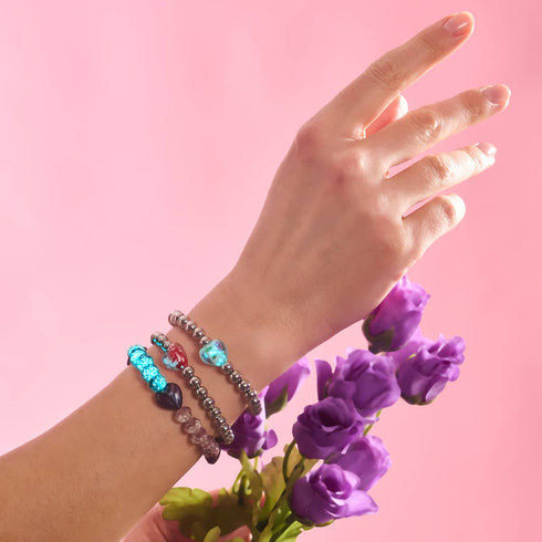 Magnolie | Leuchtendes Herzen-Essenz-Armband 