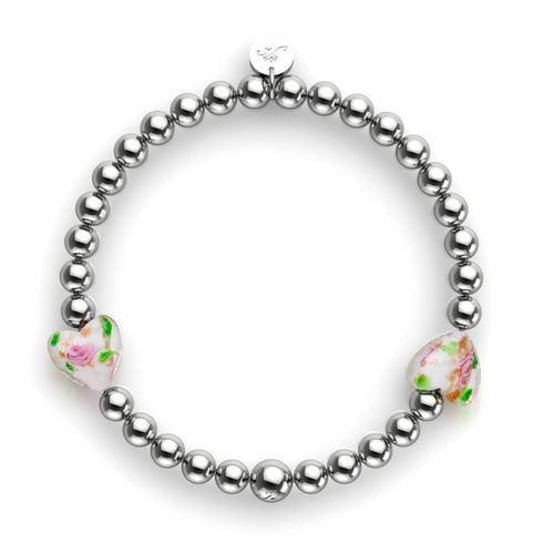 Magnolie | Leuchtendes Herzen-Essenz-Armband 