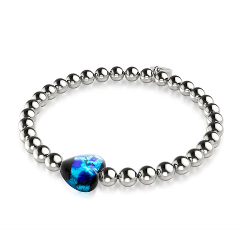 Saphir | Leuchtendes Herz-Essenz-Armband 
