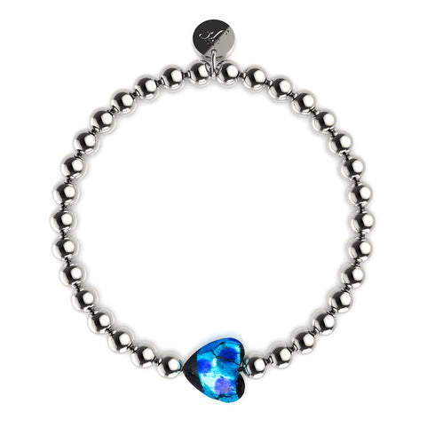 Saphir | Leuchtendes Herz-Essenz-Armband 
