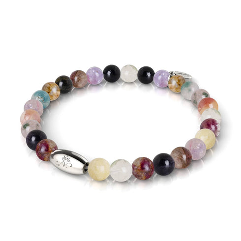 AAA Turmalin | 925 Sterling Silber | Edelsteinarmband 