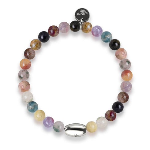 AAA Turmalin | 925 Sterling Silber | Edelsteinarmband 