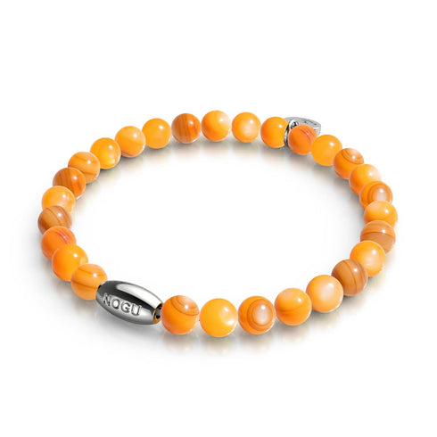 Harvest Moon x Silber | Abalone-Armband