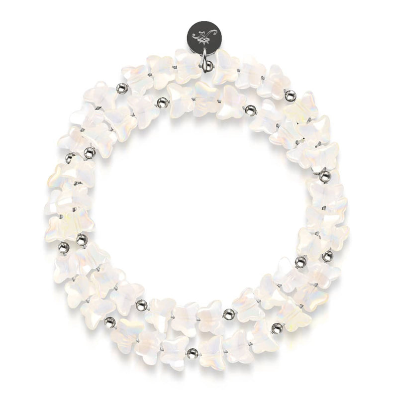 Champagner | 925er Sterlingsilber | Schmetterlingswickel