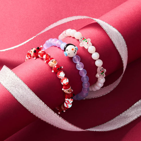 Jack Frost | Silber | Lila Selenit Armband 