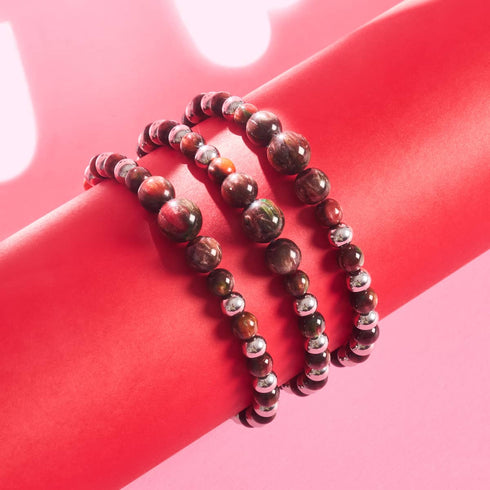 Schokoladenmousse | Dreamscape Opal Kaskadenarmband