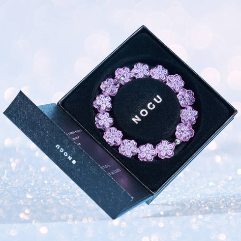 Glockenblume | Feenglas-Armband 