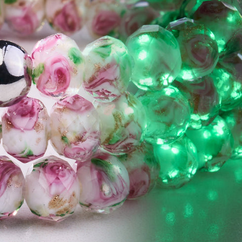 Anemone | Firefly Glas Diamanten Armband 