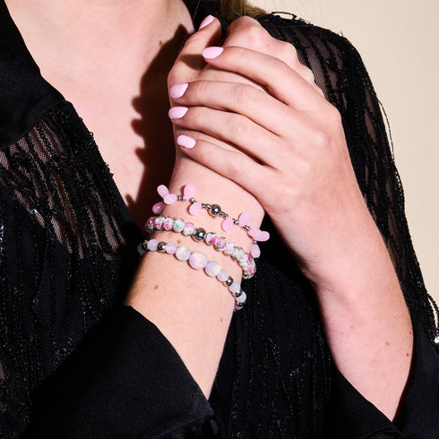 Anemone | Firefly Glas Diamanten Armband 
