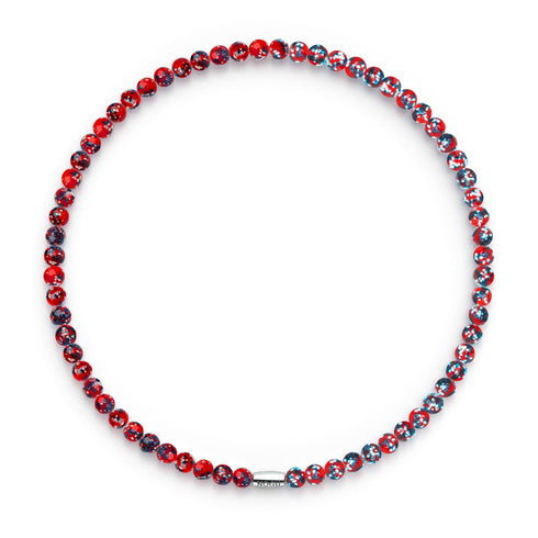 Feuer &amp; Eis | 925er Sterlingsilber | Glühwürmchen-Glasfolie