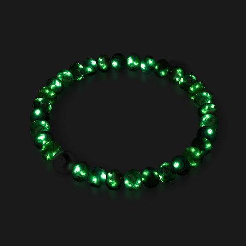 Hyazinthe | Firefly Glas Diamanten Armband 