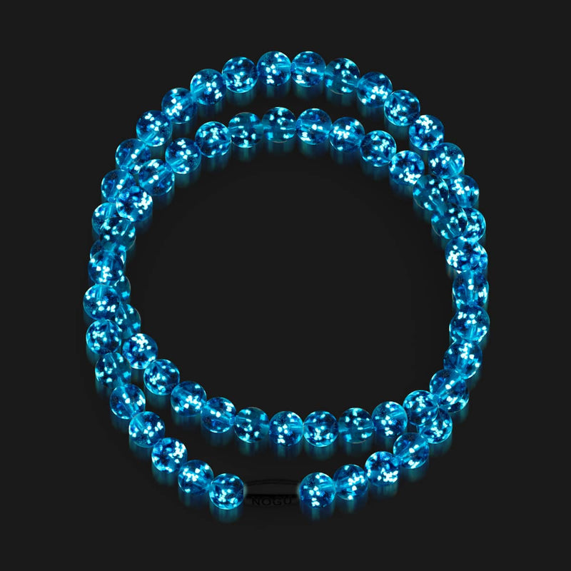 Topas-Flamme | 925er Sterlingsilber | Glühwürmchen-Glasfolie