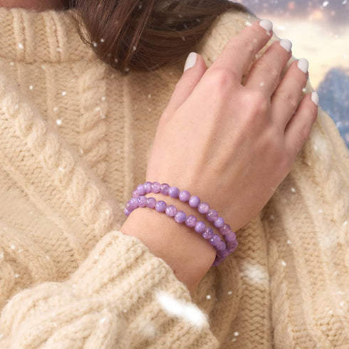 Lila Jade | Silber | Edelstein-Wrap