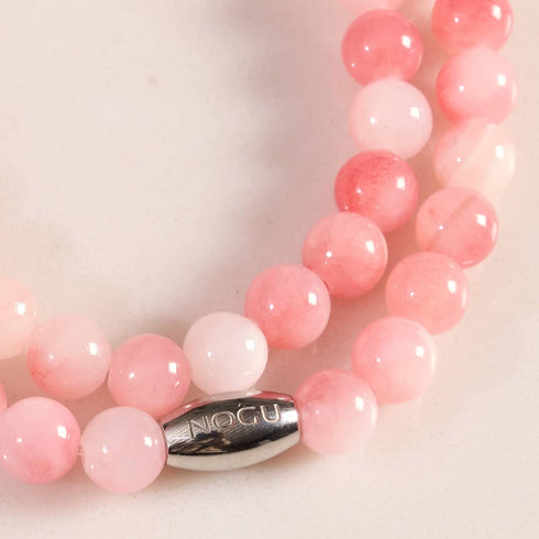 Rosa Nebel | Silber | Vergoldetes Türkis-Edelstein-Wrap