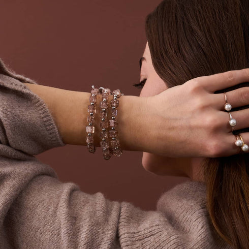 Cola | Glitzerglas | Zuckerwürfel-Armband 