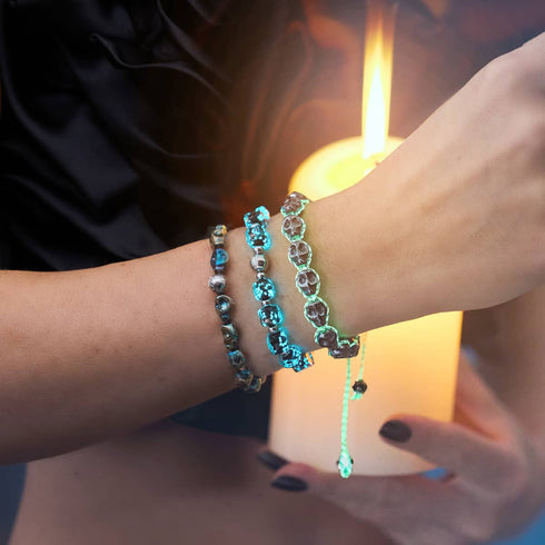 Wasserseelen | Totenkopf Armband 