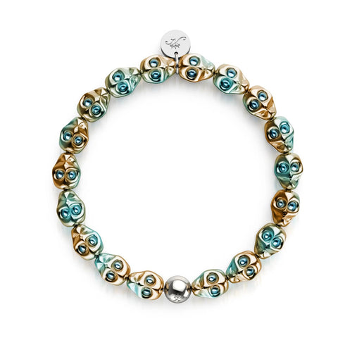 Wasserseelen | Totenkopf Armband 