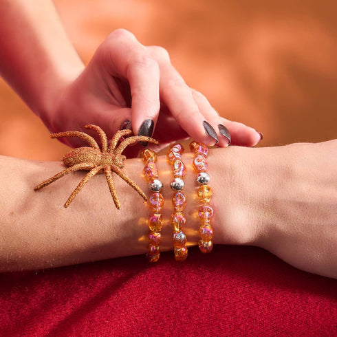 Ritual | Kristall-Totenkopf-Armband 