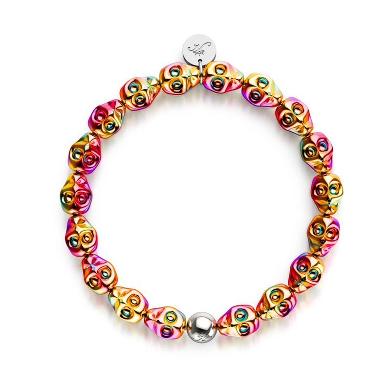 Verbrannter Schnitter | Totenkopfarmband 