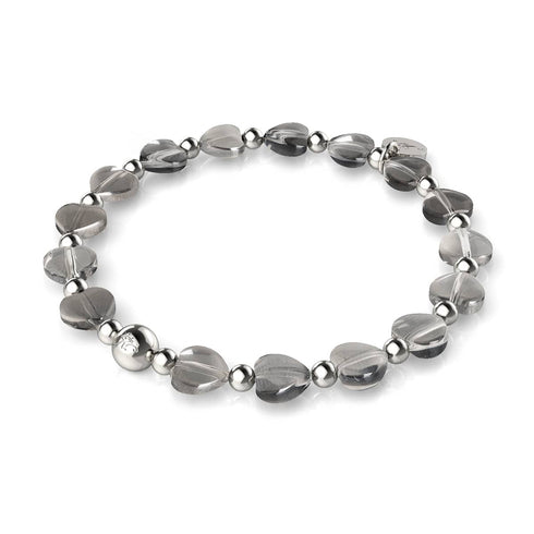 Silbernes Serenade | Infinity Hearts Armband