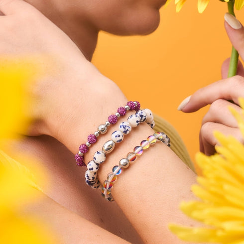 Drachenfrucht | Kristall-Kikiballa-Armband 
