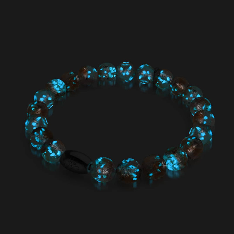 Mandarinenmond | 925 Sterling Silber | Mondglasarmband