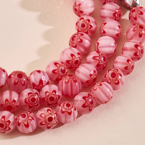 Dolce Amore | .925 Sterling Silber | Millefiori-Armband