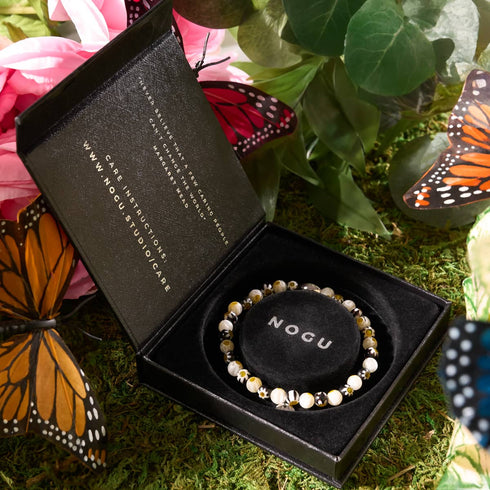 Toskanische Tulpe | 925er Sterlingsilber | Millefiori-Armband