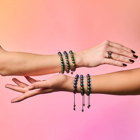 Chromata | MoodSphere Makramee-Armband