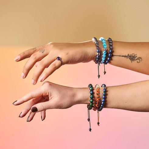 Chromata | MoodSphere Makramee-Armband