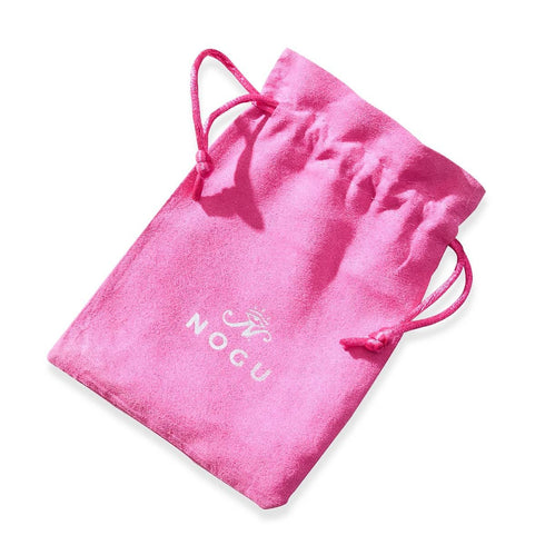 NOGU | Rosa Geschenkbeutel aus Mikro-Wildleder