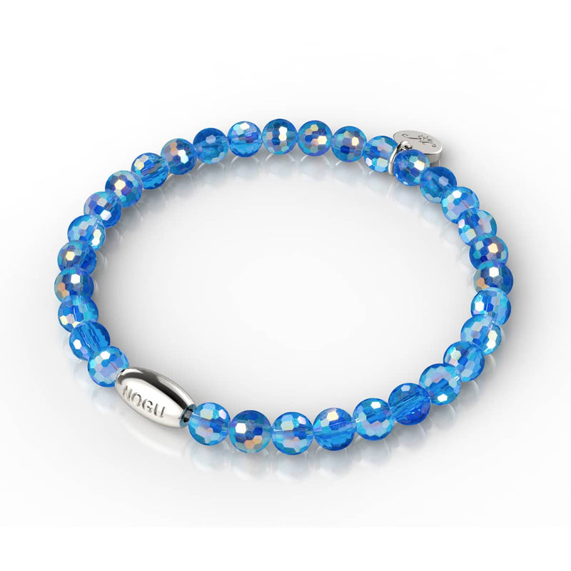 Azurblau | Facettiertes Prisma Armband