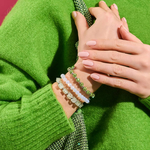 Frost | Facettiertes Prisma Armband