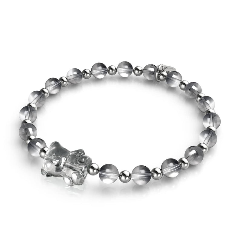 Kohlenstoff | Schimmerbär-Armband | Argent x Silber
