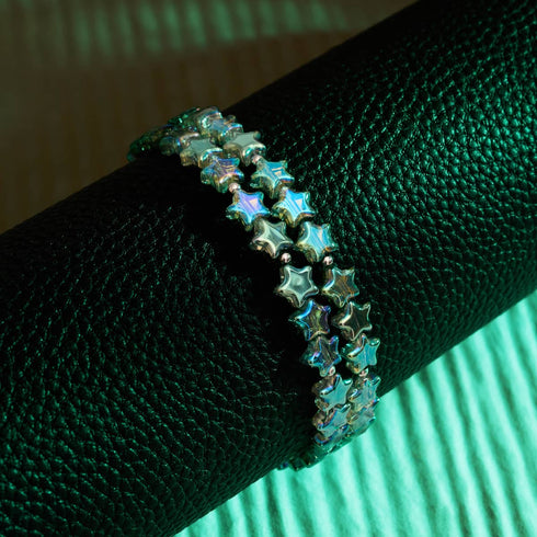 Smaragd Borealis | 925er Sterlingsilber | Sternenwickel