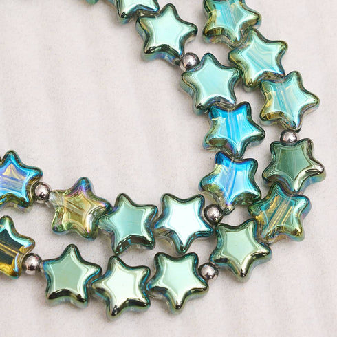 Smaragd Borealis | 925er Sterlingsilber | Sternenwickel