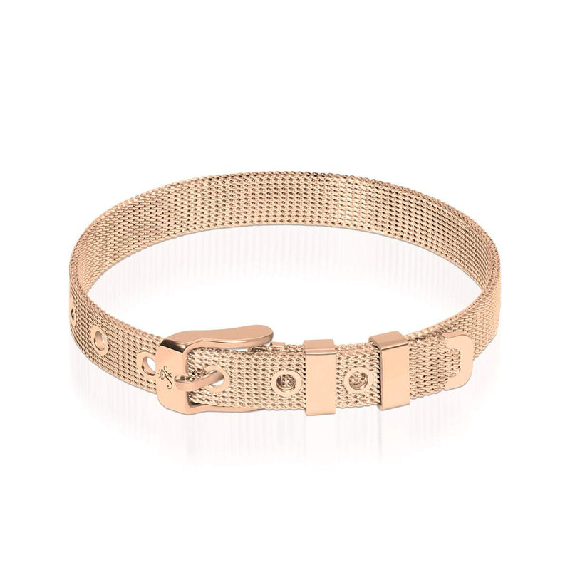 Minimalistisch | 18 Karat Roségold | Schnallenarmband