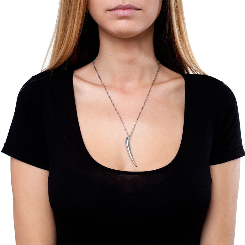 Allora | Silber | Cornicello-Charm-Halskette