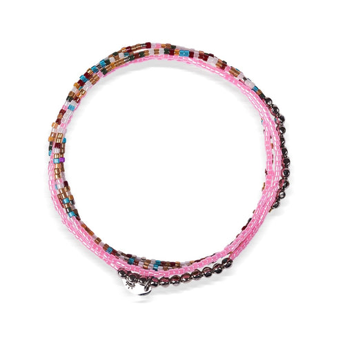 Kaiman | Japanische Miyuki-Rocailles | Stranded-Armbänder