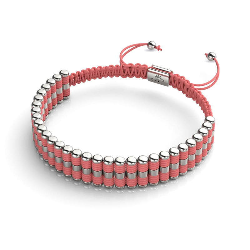 Koralle | Silber | Amici Armband 