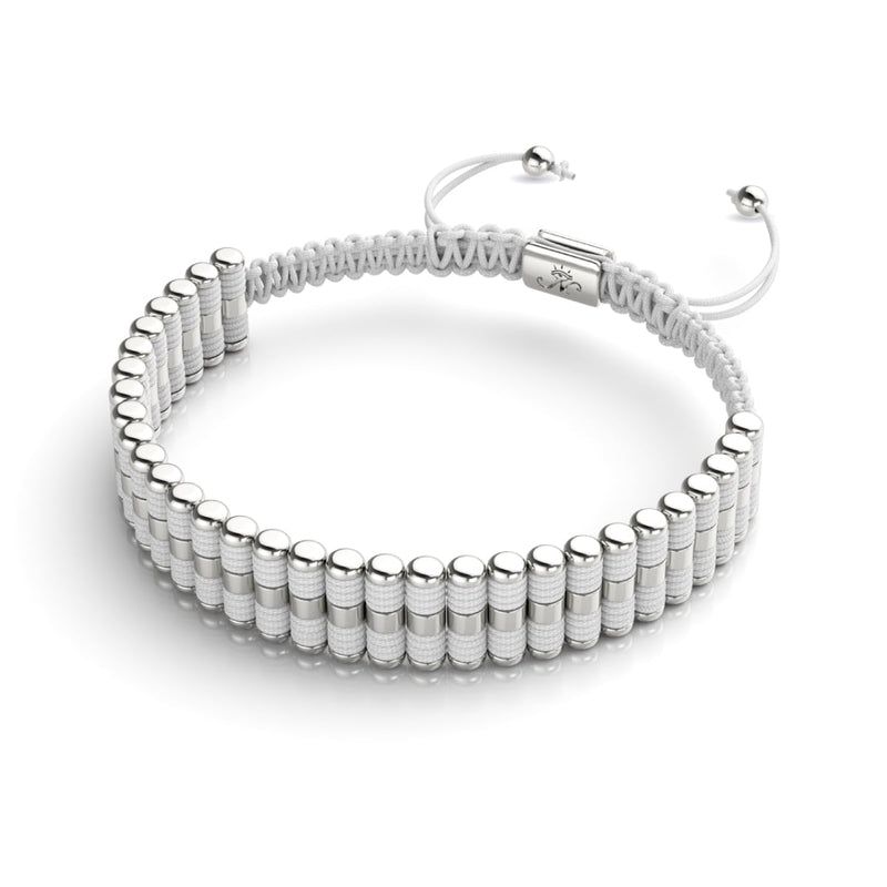 Weiß | Silber | Amici Armband 