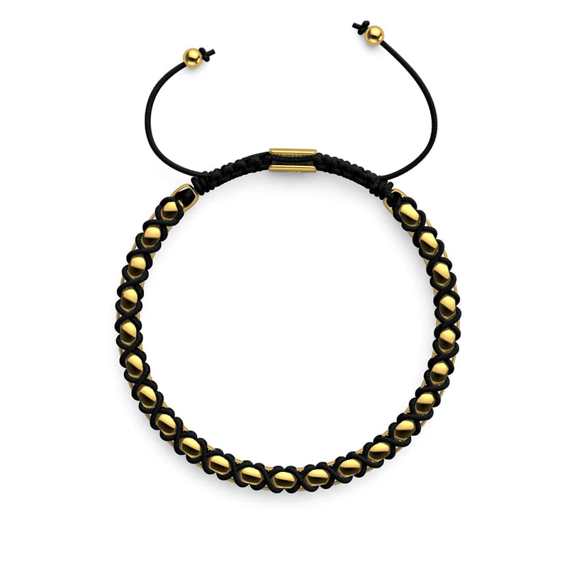 Schwarz x Gold | Catena Gliederarmband