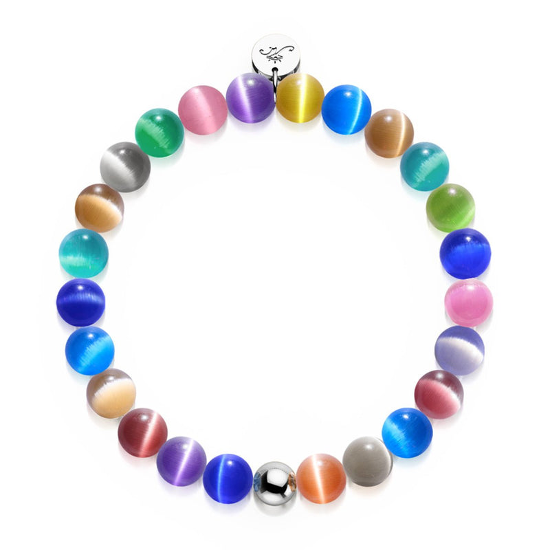 Cheshire Forest | 925 Sterling Silber | Cheshire Glasarmband