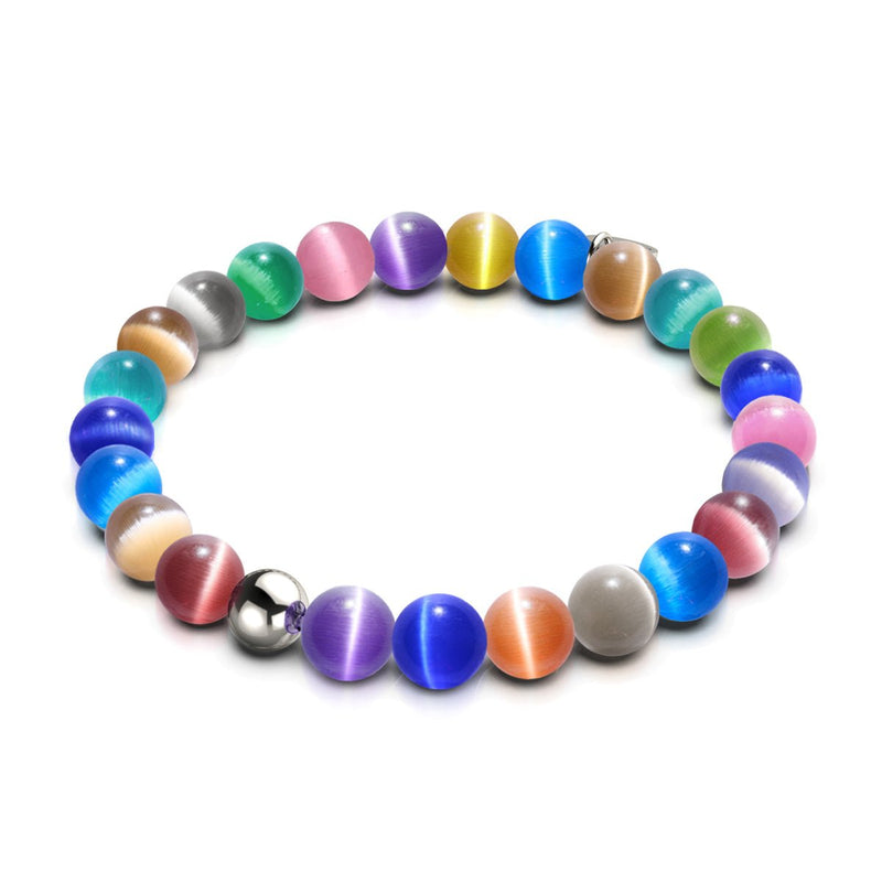 Cheshire Forest | 925 Sterling Silber | Cheshire Glasarmband