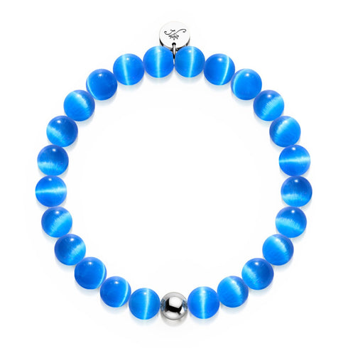 Trink mich Trank | 925 Sterling Silber | Cheshire Glas Armband