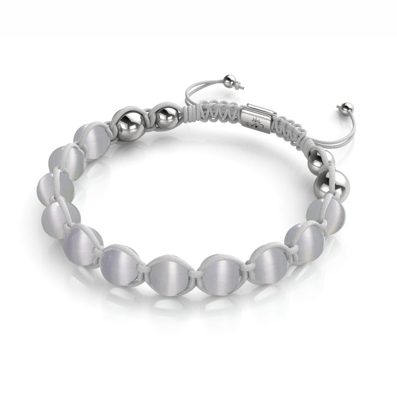 Nimbus | Silber | Cheshire Glas Charmballa Armband