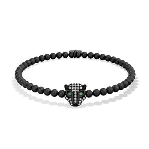 Wild | Rotguss | Kristall-Katzenarmband