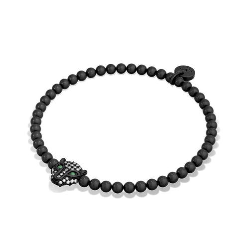 Wild | Rotguss | Kristall-Katzenarmband