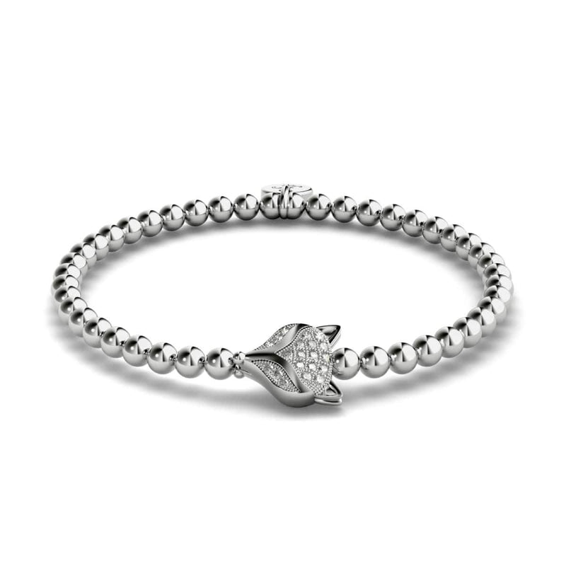 Füchsin | Silber | Kristallfuchs Armband