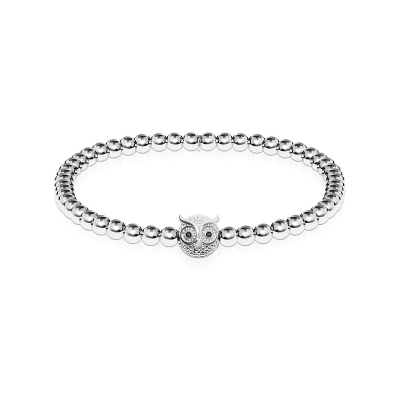 Weisheit | Silber | Kristall Nachteule